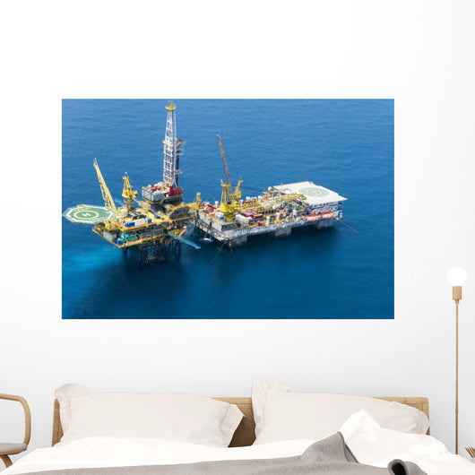 Oil Rig 6 Wall Mural