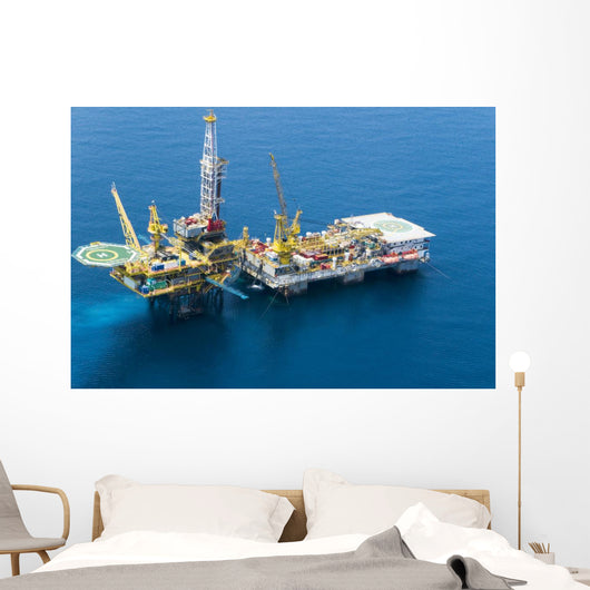 Oil Rig 6 Wall Mural