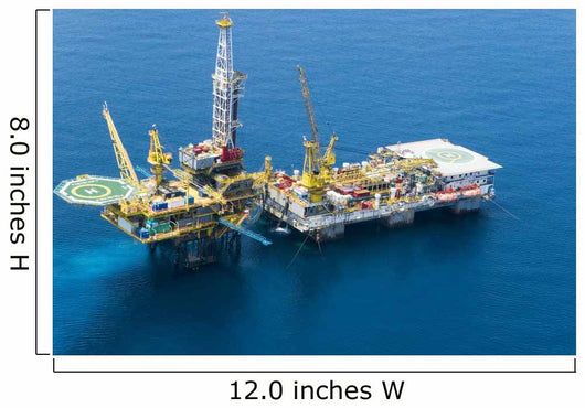 Oil Rig 6 Wall Mural