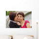 Women Kiss Wall Mural