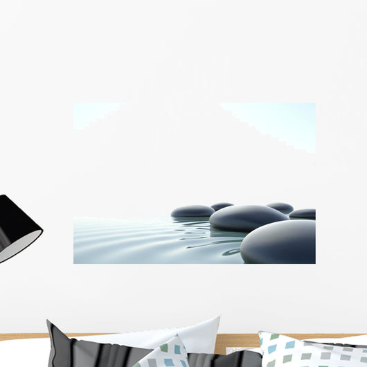Zen water Wall Mural