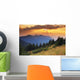 morning in mountains Wall Mural