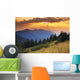 morning in mountains Wall Mural