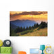 morning in mountains Wall Mural