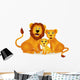 Lion Family Wall Decal