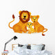 Lion Family Wall Decal