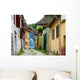 Sighisoara medieval street, Transylvania in Romania Wall Mural