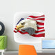 Us Patriotic Theme Wall Decal