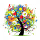 Floral tree beautiful Wall Decal