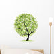 Art Tree Beautiful for Your Design Wall Decal