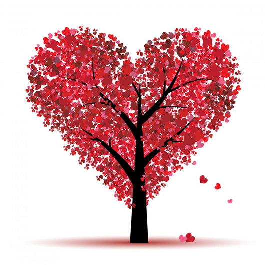 Valentine Tree Love Leaf