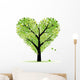 Valentine Tree Love Leaf From Hearts Wall Mural