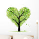 Valentine Tree Love Leaf From Hearts Wall Mural
