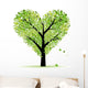 Valentine Tree Love Leaf From Hearts Wall Mural