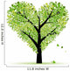 Valentine Tree Love Leaf From Hearts Wall Mural