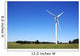 Wind Turbines Sustainable Energy horizontal Wall Mural