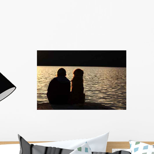 Staring into Sun Wall Decal