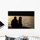 Staring into Sun Wall Decal