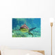 Approaching Shark Wall Mural