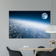 Planet Earth and Moon Wall Mural