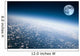 Planet Earth and Moon Wall Mural