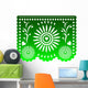 Dia de Muertos Papel Picado Wall Mural
