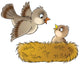 Nest Wall Decal