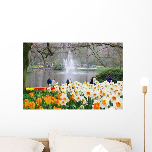 Dutch Garden Spring Wall Decal