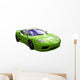 Green italian car Wall Decal