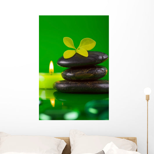 Green Wall Mural