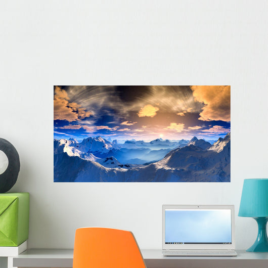 Heavens Gate Wall Mural