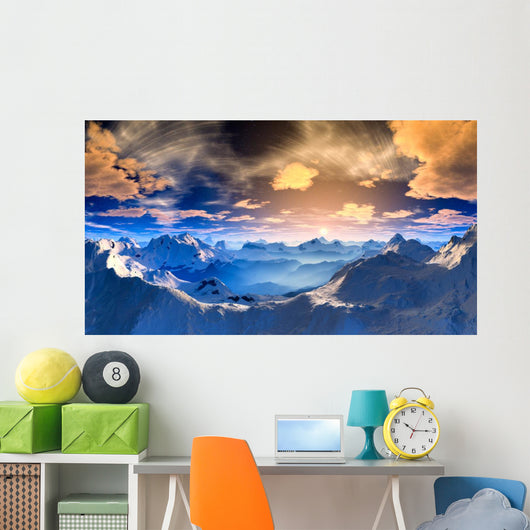 Heavens Gate Wall Mural