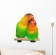 Pair Little Lovebirds Wall Decal