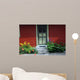 Characteristic Norwegian Doorway Balestrand Wall Mural