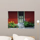 Characteristic Norwegian Doorway Balestrand Wall Mural
