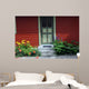 Characteristic Norwegian Doorway Balestrand Wall Mural