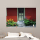 Characteristic Norwegian Doorway Balestrand Wall Mural