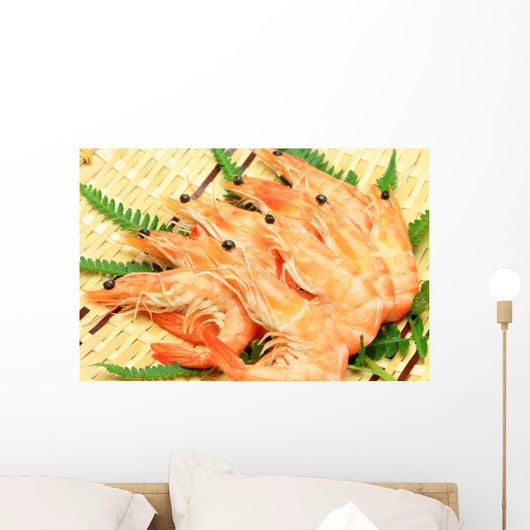 Shrimp Wall Mural