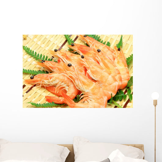Shrimp Wall Mural