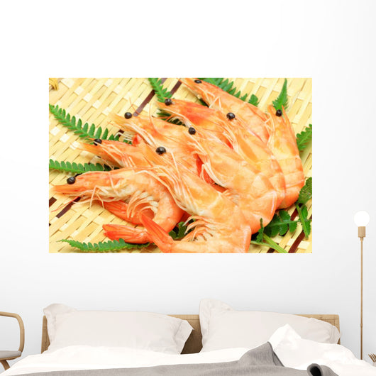 Shrimp Wall Mural