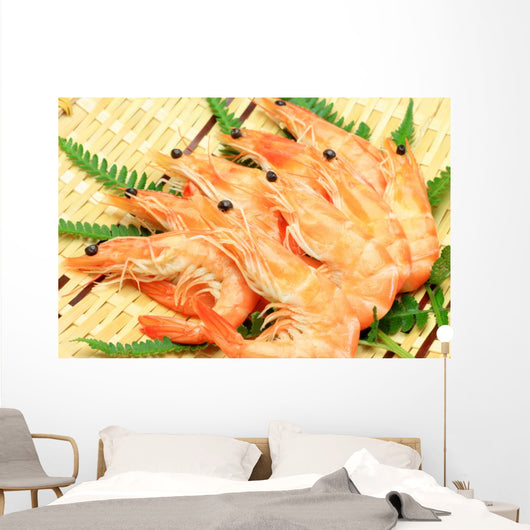 Shrimp Wall Mural