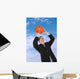 Business Man Playing Basketball