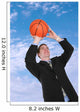 Business Man Playing Basketball