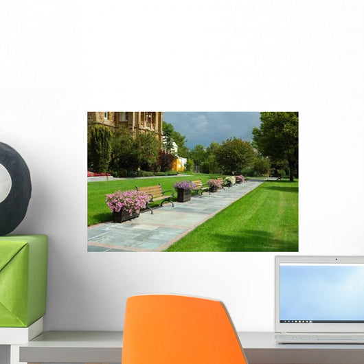 Benches Park Wall Decal