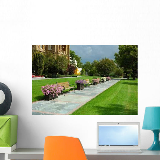 Benches Park Wall Decal