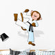 Monkey Karate Wall Decal
