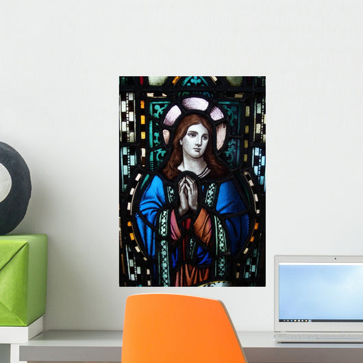 Saint Praying Wall Mural