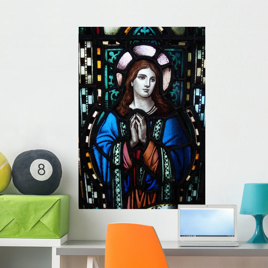 Saint Praying Wall Mural