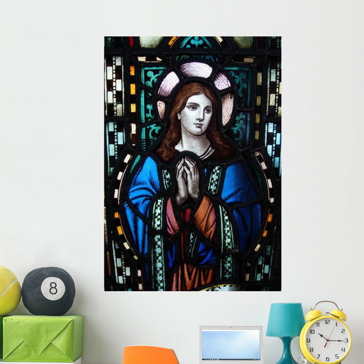 Saint Praying Wall Mural