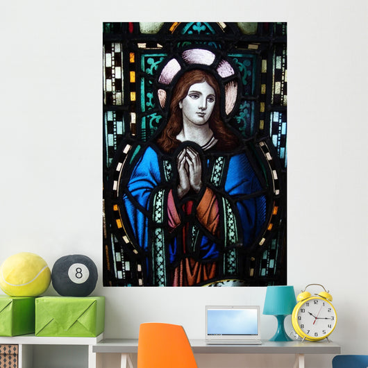 Saint Praying Wall Mural